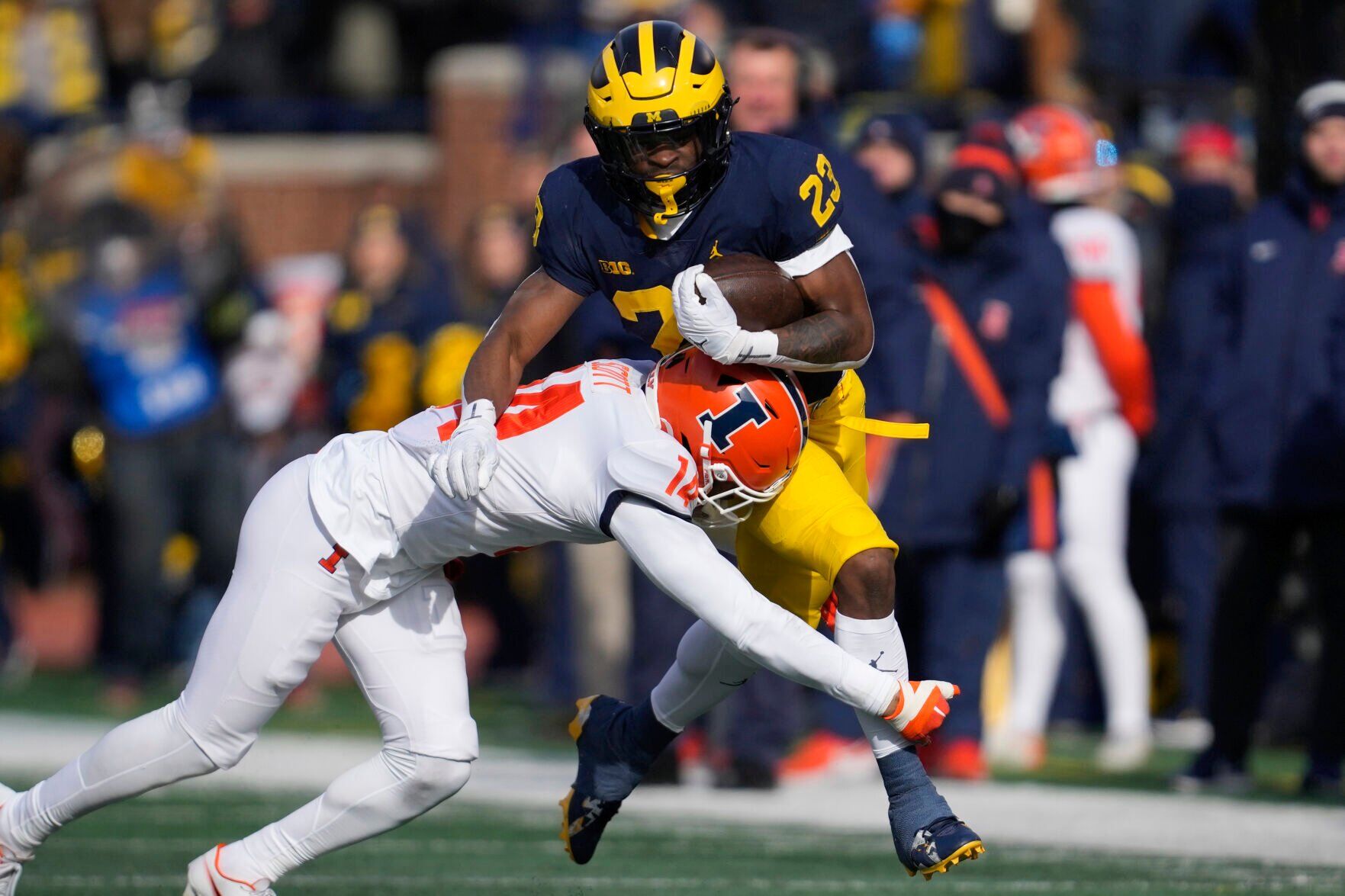 Illinois Michigan Football